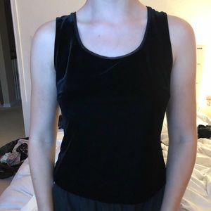 Velvet Black Top